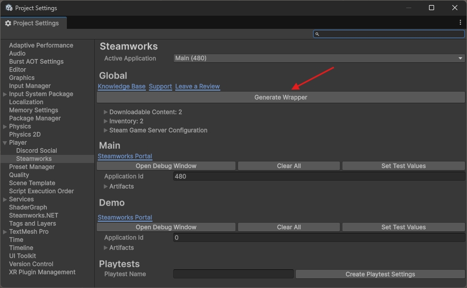 Generate Wrapper Example Image