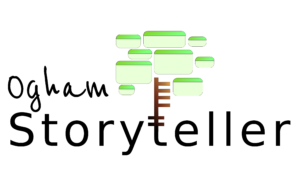 Ogham Storyteller Logo